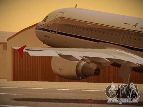 Airbus A320-214 Aeroflot Retrojet für GTA San Andreas