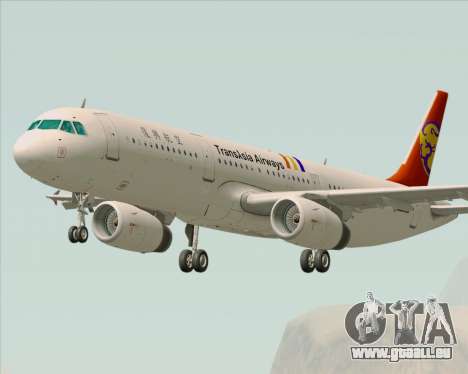 Airbus A321-200 TransAsia Airways für GTA San Andreas