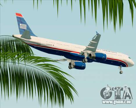 Airbus A321-200 US Airways pour GTA San Andreas