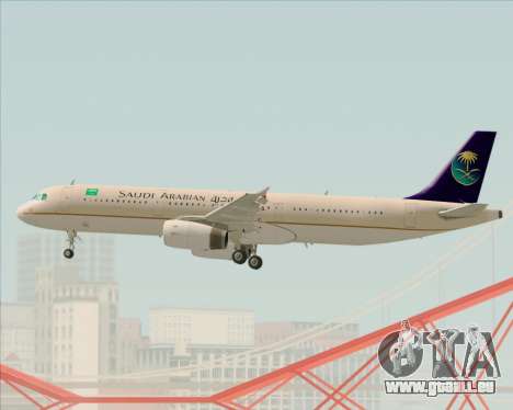 Airbus A321-200 Saudi Arabian Airlines pour GTA San Andreas