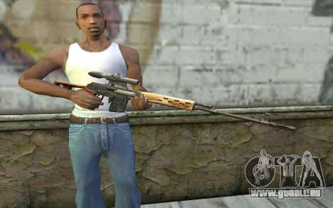 Sniper Rifle Dragunov. für GTA San Andreas