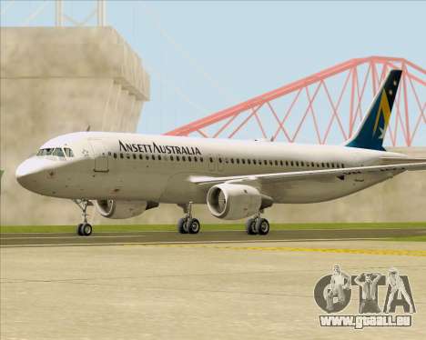 Airbus A320-200 Ansett Australia pour GTA San Andreas