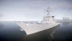 US Navy Destroyer Arleigh Burke für GTA 4