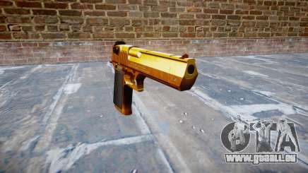 Pistole IMI Desert Eagle Mk XIX Gold für GTA 4