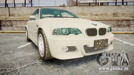 BMW M3 E46 2001 Tuned Wheel White pour GTA 4