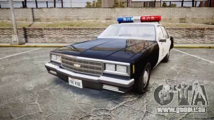 Chevrolet Impala 1985 LAPD [ELS] pour GTA 4