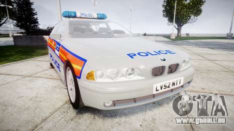 BMW 525i E39 Touring Police [ELS] JSTV für GTA 4