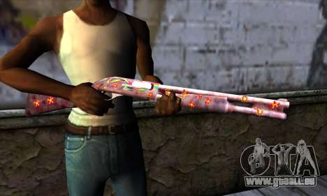 Chromegun v2 coloration de Couleur pour GTA San Andreas