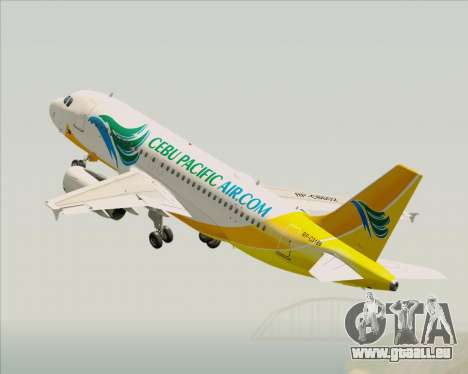 Airbus A319-100 Cebu Pacific Air pour GTA San Andreas
