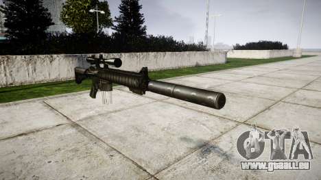 American fusil de sniper SR-25 pour GTA 4
