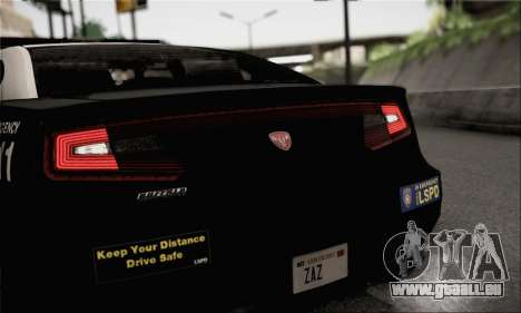 Bravado Buffalo S Police Edition (IVF) für GTA San Andreas