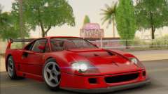 Ferrari F40 Competizione Black Revel pour GTA San Andreas