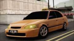 Honda Civic Fake Taxi für GTA San Andreas
