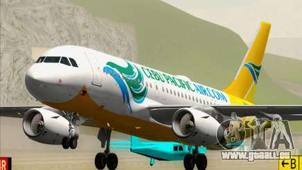 Airbus A319-100 Cebu Pacific Air für GTA San Andreas