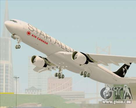 Airbus A330-300 Air Canada Star Alliance Livery pour GTA San Andreas