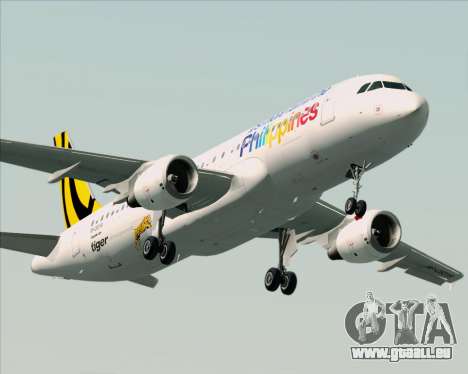 Airbus A320-200 Tigerair Philippines pour GTA San Andreas