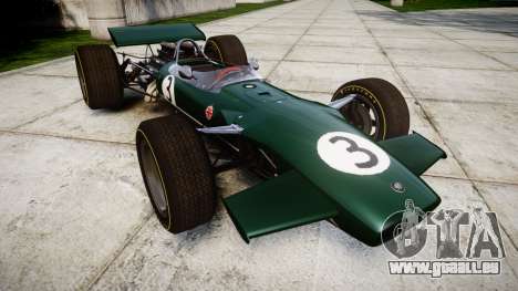 Lotus Type 49 1967 [RIV] PJ3-4 pour GTA 4