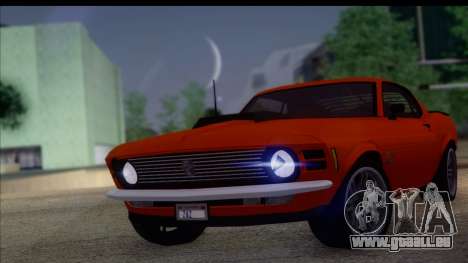 Ford Mustang Boss 429 1970 pour GTA San Andreas