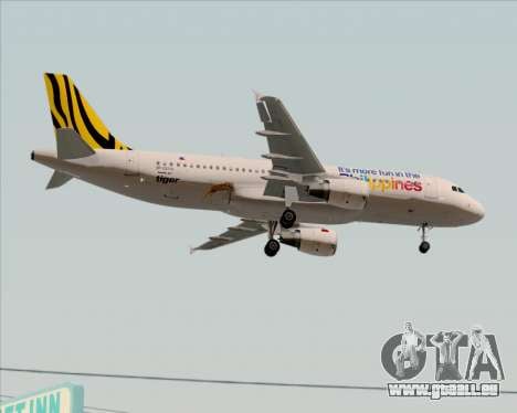 Airbus A320-200 Tigerair Philippines pour GTA San Andreas