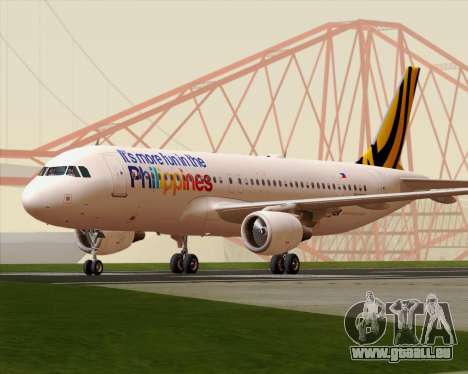 Airbus A320-200 Tigerair Philippines pour GTA San Andreas