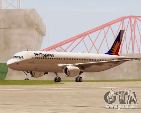 Airbus A320-200 Philippines Airlines pour GTA San Andreas