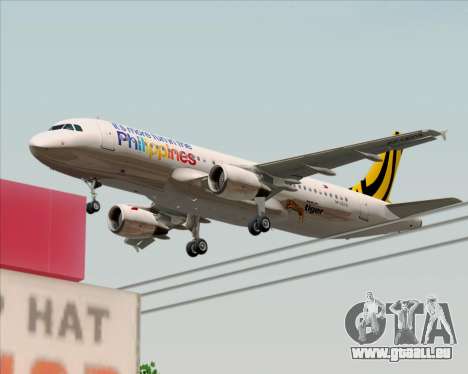 Airbus A320-200 Tigerair Philippines pour GTA San Andreas