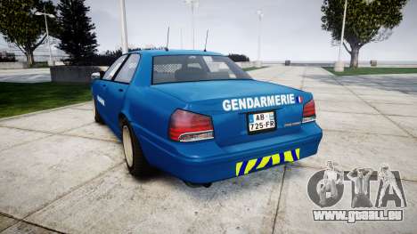 GTA V Vapid Police Cruiser Gendarmerie2 pour GTA 4