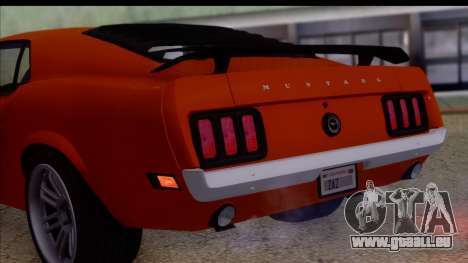 Ford Mustang Boss 429 1970 pour GTA San Andreas