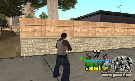 C-HUD Groove Street pour GTA San Andreas