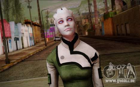 Liara T Soni Scientist Suit from Mass Effect pour GTA San Andreas