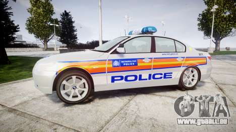 BMW 525d E60 2009 Police [ELS] pour GTA 4