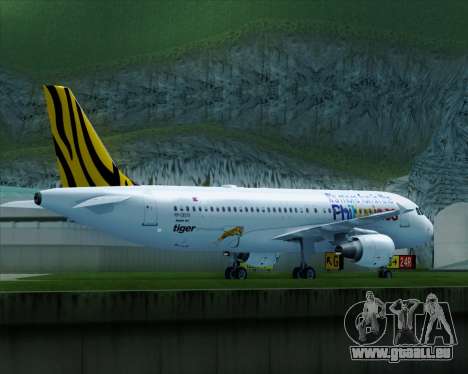 Airbus A320-200 Tigerair Philippines pour GTA San Andreas