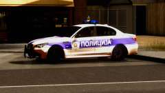 BMW M5 E60 POLICIJA für GTA San Andreas