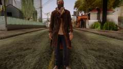 Aiden Pearce from Watch Dogs v5 pour GTA San Andreas
