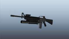 Gewehr M16A2 M203 sight1 für GTA 4