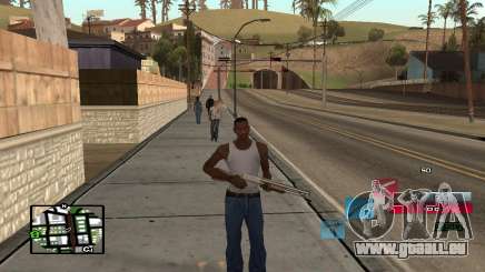 C-HUD by SampHack v.19 pour GTA San Andreas