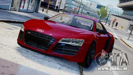 Audi R8 V10 Plus 2014 v1.0 pour GTA 4