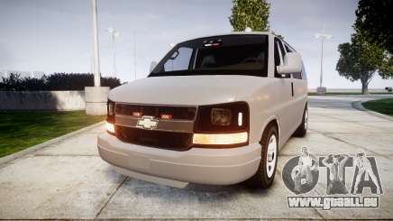 Chevrolet Express 2013 NYPD [ELS] unmarked pour GTA 4
