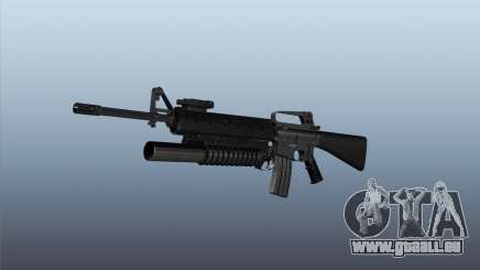 Gewehr M16A2 M203 sight1 für GTA 4