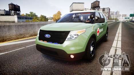 Ford Explorer 2013 Army [ELS] pour GTA 4