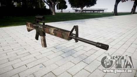 Le M16A2 fusil [optique] erdl pour GTA 4