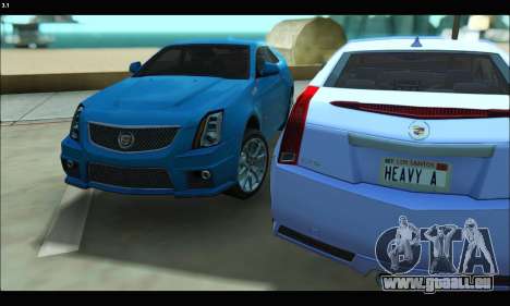 Cadillac CTS-V Coupe pour GTA San Andreas