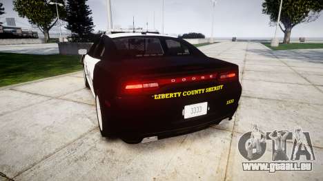 Dodge Charger 2013 County Sheriff [ELS] v3.2 für GTA 4
