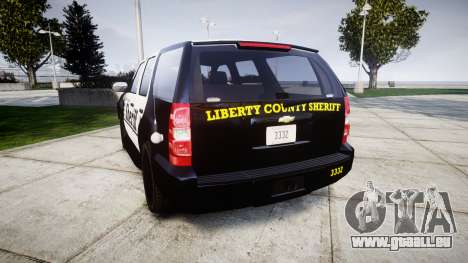 Chevrolet Tahoe 2013 County Sheriff [ELS] für GTA 4