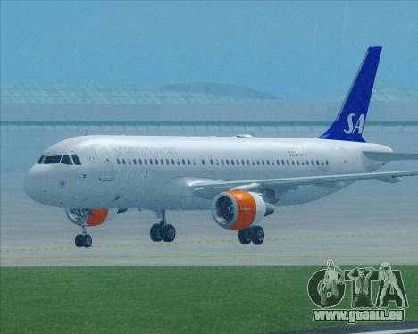 Airbus A320-200 Scandinavian Airlines - SAS für GTA San Andreas