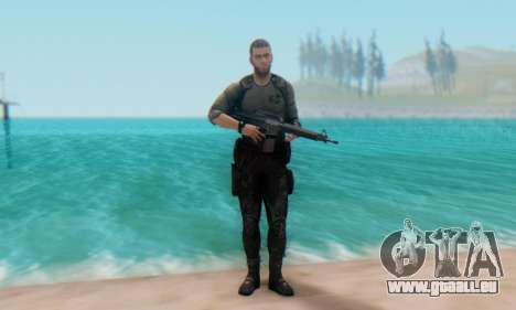 Sam Fisher - Paladin Outfit (Splinter Cell Black pour GTA San Andreas