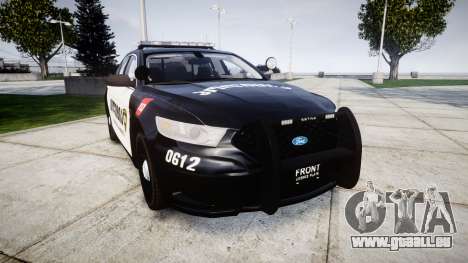 Ford Taurus 2013 Georgia Police [ELS] pour GTA 4