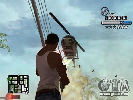 C-HUD New Style pour GTA San Andreas