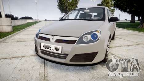 Vauxhall Astra 2009 Police [ELS] Unmarked pour GTA 4