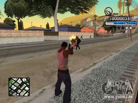 C-HUD New Style pour GTA San Andreas